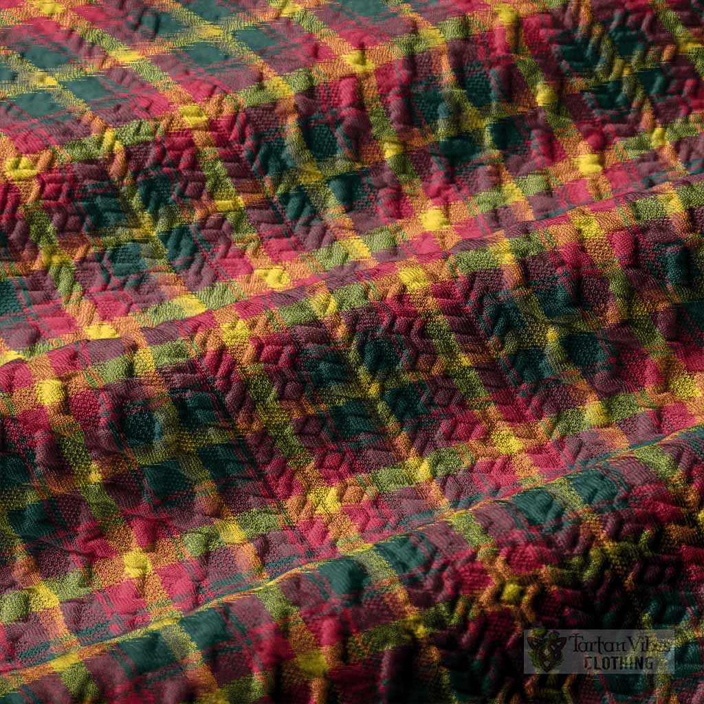 Maple Leaf Canada Tartan Men’s Polo Sweater Top