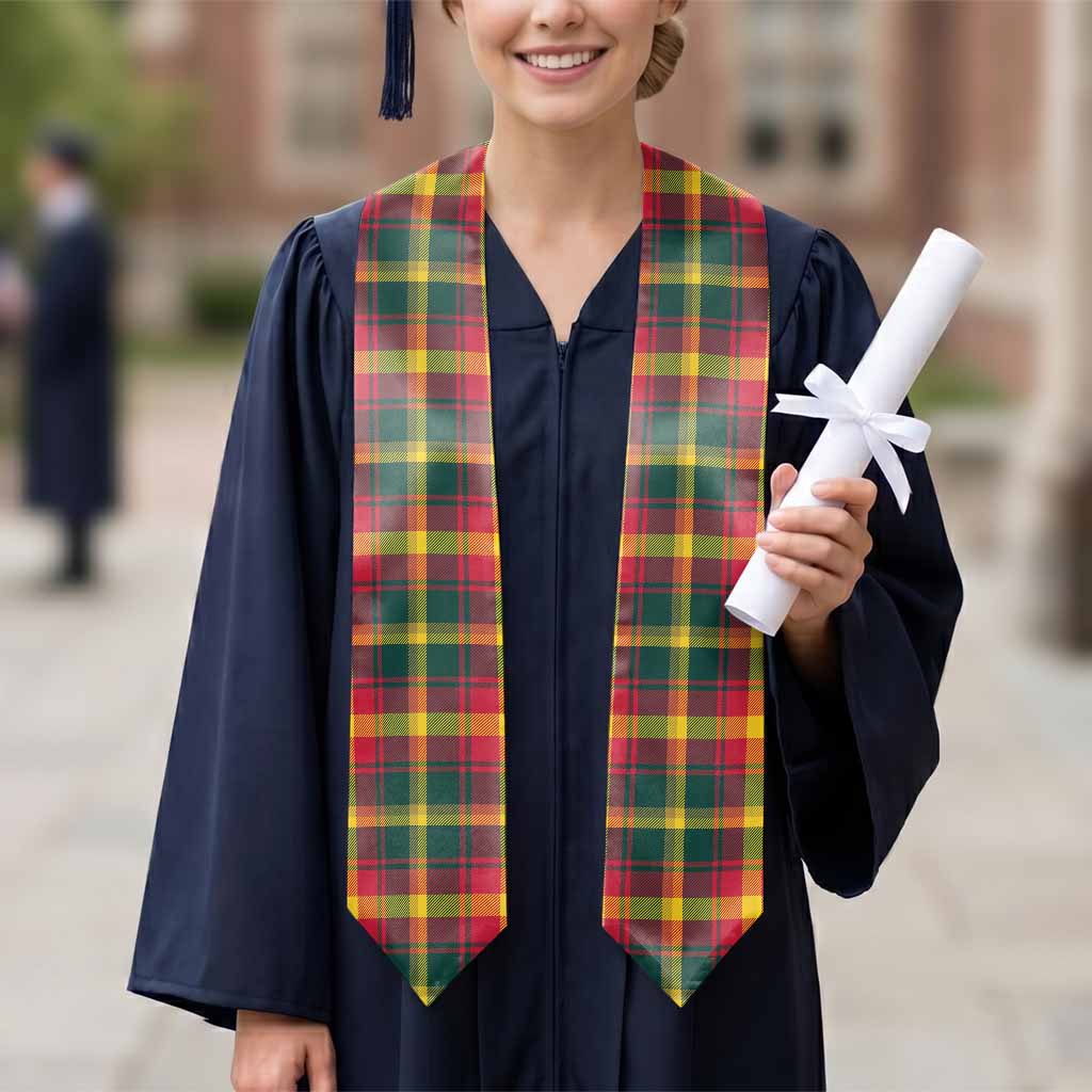 Maple Leaf Tartan Graduation Stole - Tartan Vibes Clothing
