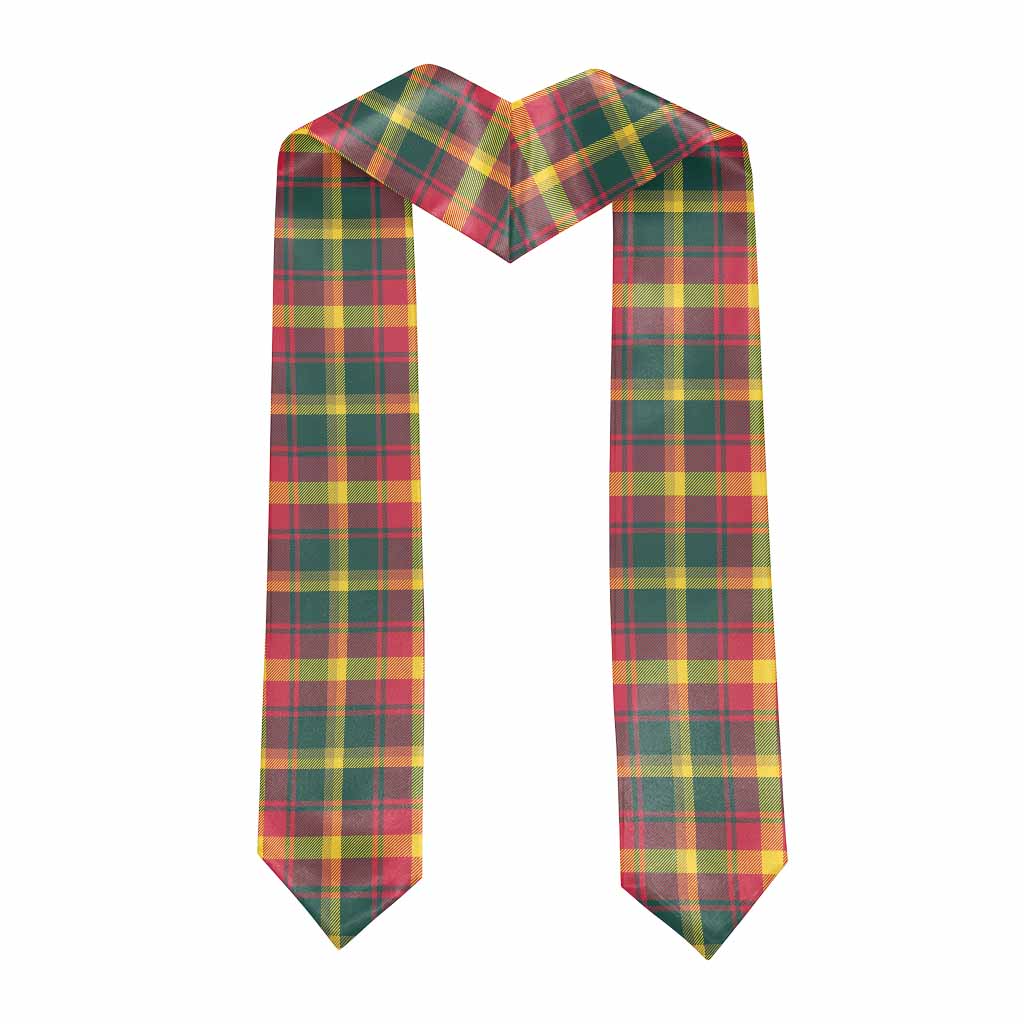 Maple Leaf Tartan Graduation Stole - Tartan Vibes Clothing