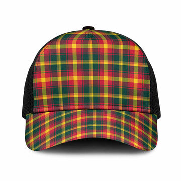 Maple Leaf Tartan Mesh Trucker Cap
