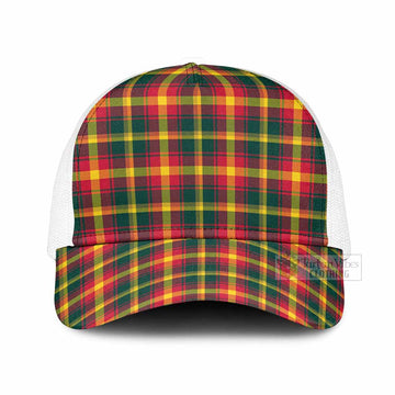 Maple Leaf Tartan Mesh Trucker Cap