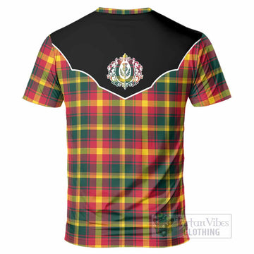 Maple Leaf Tartan T-Shirt Horseshoe Ornament - Tartan Vibes Clothing