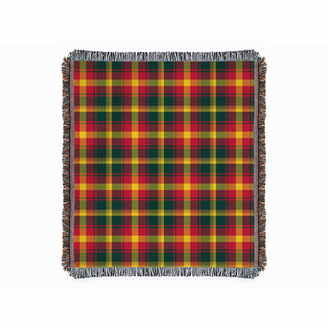 Maple Leaf Tartan Woven Blanket M 51 x 60 inches 130 x 150cm - Tartan Vibes Clothing