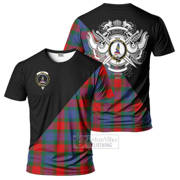 Mar Tartan T-Shirt with Family Crest and Military Logo Style Kid's Shirt - Tartan Vibes Clothing