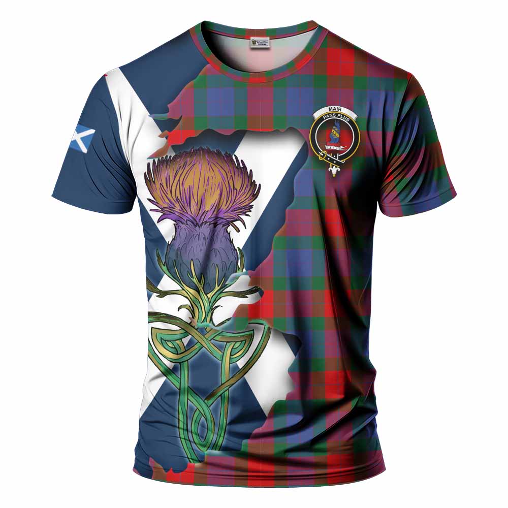 Mar Tartan Family Crest T-Shirt Scottish Thistle Celtic Inspired Kid's Shirt - Tartan Vibes Clothing