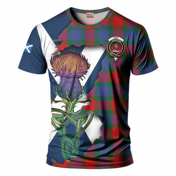 Mar Tartan Family Crest T-Shirt Scottish Thistle Celtic Inspired Kid's Shirt - Tartan Vibes Clothing