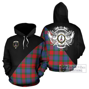 Mar Tartan Hoodie with Family Crest and Military Logo Style Zip Hoodie - Tartan Vibes Clothing