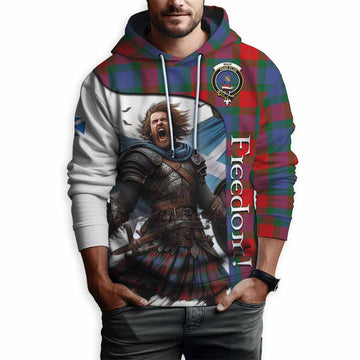 Mar Crest Tartan Hoodie Inspired by the Freedom of Scottish Warrior Pullover Hoodie - Tartan Vibes Clothing