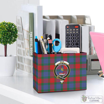 Mar Tartan Pen Holder with Family Crest One Size 5.9"(L)*2.7"(W)*4.3"(H) - Tartan Vibes Clothing