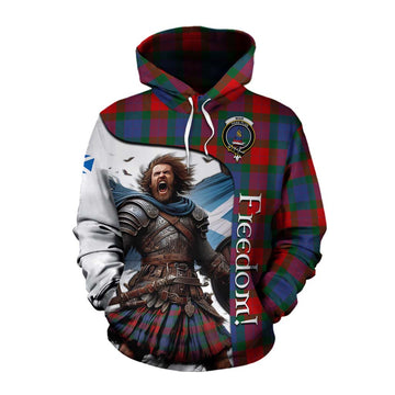 Mar Crest Tartan Cotton Hoodie Inspired by the Freedom of Scottish Warrior Pullover Hoodie XS - Tartan Vibes Clothing
