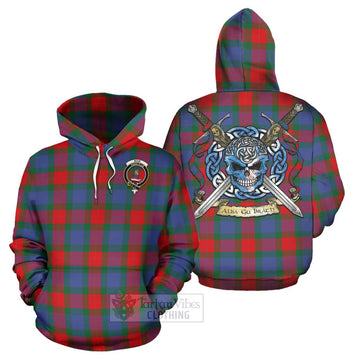 Mar Tartan Hoodie with Family Crest Celtic Skull Style Zip Hoodie - Tartan Vibes Clothing