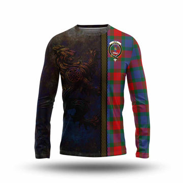 Mar Tartan Family Crest Long Sleeve T-Shirt Alba Gu Brath Be Brave Lion Ancient Style Unisex - Tartan Vibes Clothing