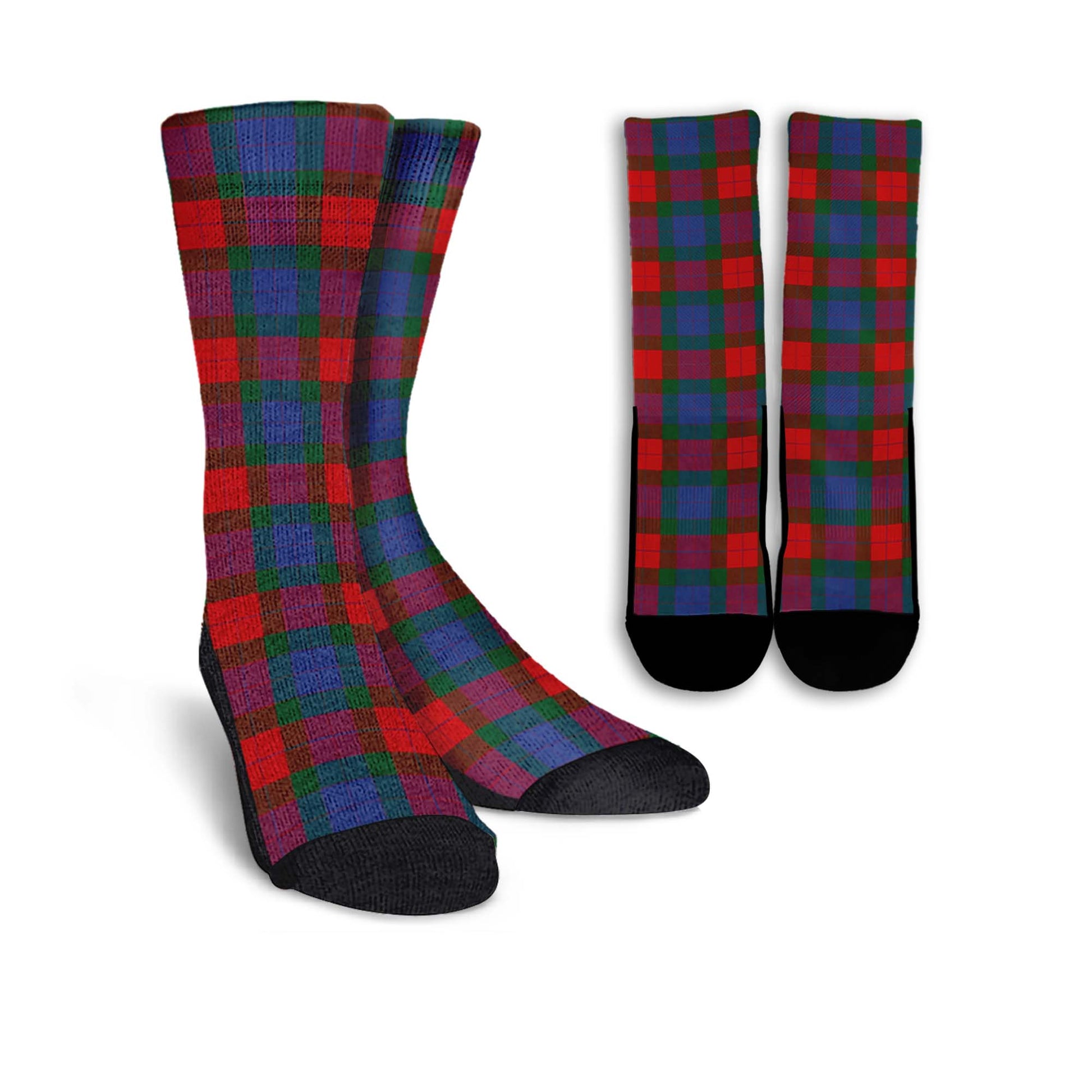 Mar Tartan Crew Socks Crew Socks - Tartan Vibes Clothing