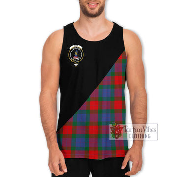 Mar Tartan Men's Tank Top with Family Crest and Military Logo Style Men - Tartan Vibes Clothing