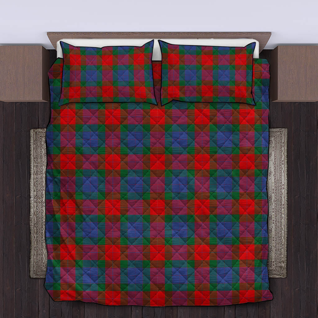 Mar Tartan Quilt Bed Set King - Tartan Vibes Clothing