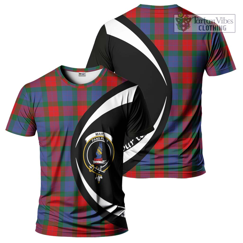 Mar Tartan T-Shirt with Family Crest Circle Style Kid's Shirt - Tartan Vibes Clothing