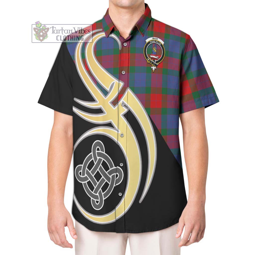 Mar Tartan Hawaiian Shirt with Family Crest and Celtic Symbol Style Kid - Tartan Vibes Clothing