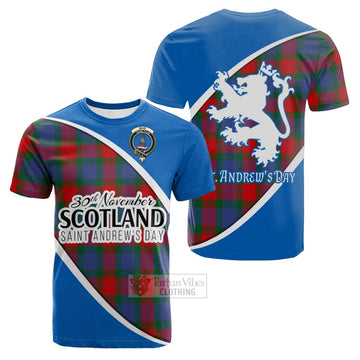 Mar Family Crest Tartan Cotton T-shirt Celebrate Saint Andrew's Day in Style Kid's Shirt - Tartan Vibes Clothing