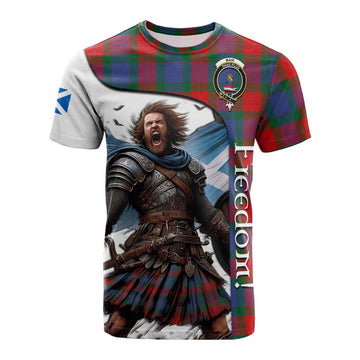 Mar Crest Tartan Cotton T-shirt Inspired by the Freedom of Scottish Warrior Kid's Shirt - Tartan Vibes Clothing