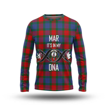 Mar Tartan Long Sleeve T-Shirt with Family Crest DNA In Me Style Unisex - Tartan Vibes Clothing