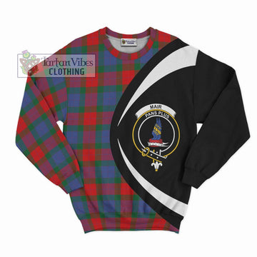 Mar Tartan Sweatshirt with Family Crest Circle Style Unisex - Tartan Vibes Clothing