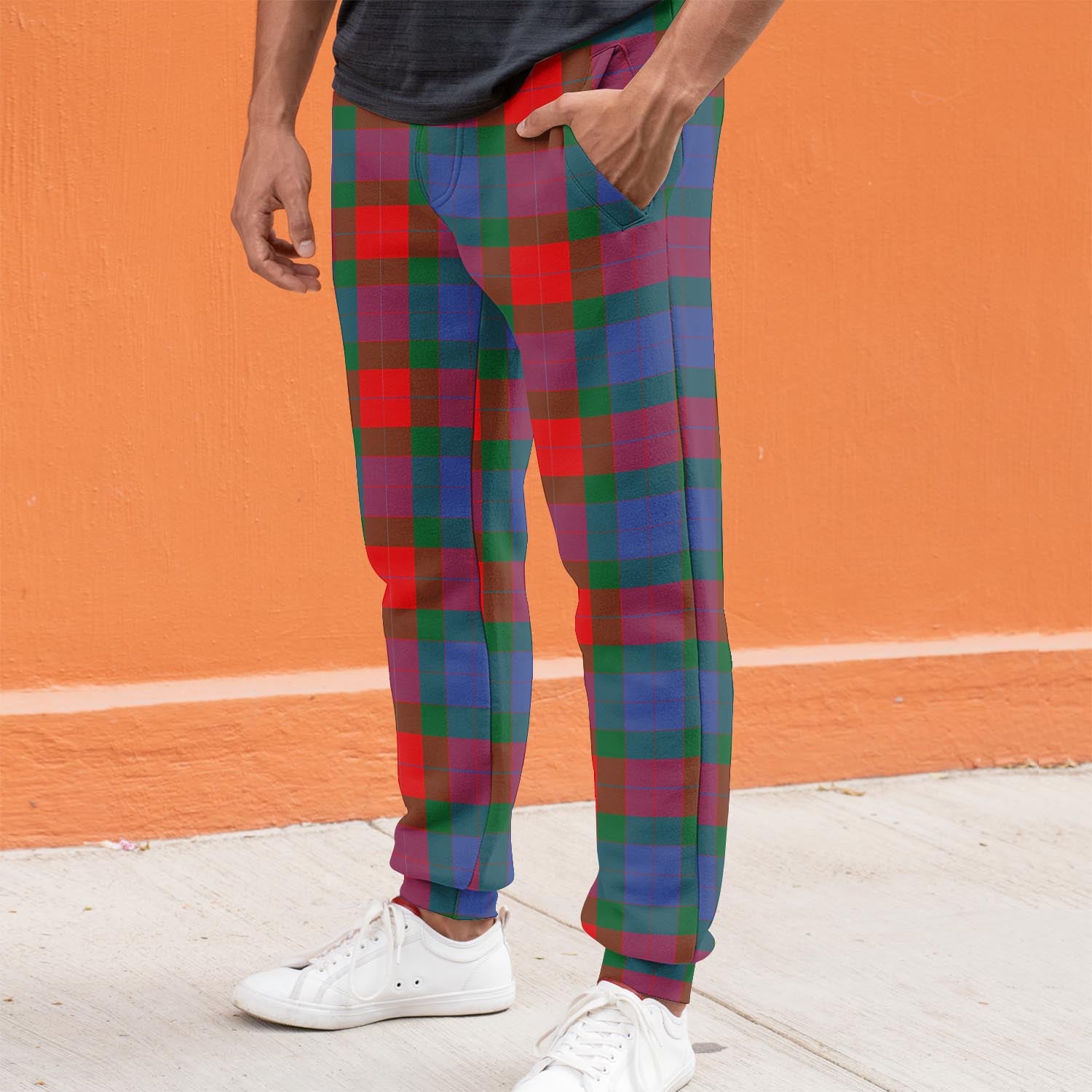 Mar Tartan Joggers Pants S - Tartan Vibes Clothing