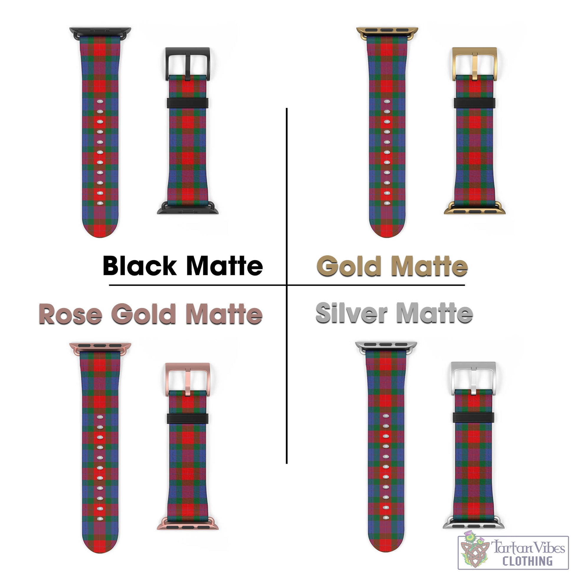 Mar Tartan Watch Band 42 - 45 mm - Tartan Vibes Clothing