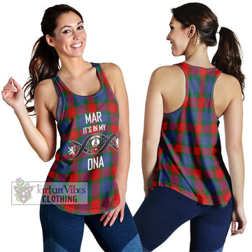 Mar Tartan Women's Racerback Tanks with Family Crest DNA In Me Style 4XL - Tartan Vibes Clothing