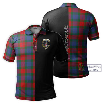Mar Tartan Polo Shirt with Family Crest and Half Of Me Style Kid - Tartan Vibes Clothing