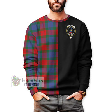 Mar Tartan Sweatshirt with Family Crest and Half Of Me Style Unisex - Tartan Vibes Clothing
