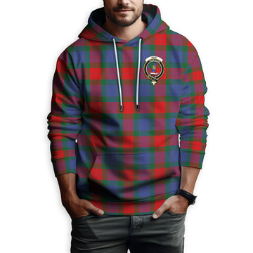 Mar Tartan Hoodie with Family Crest