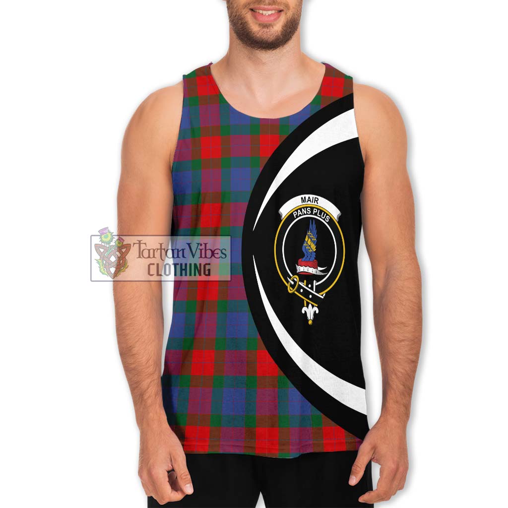 Mar Tartan Men's Tank Top with Family Crest Circle Style Men - Tartan Vibes Clothing