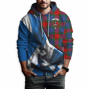 Mar Tartan Hoodie with Family Crest Scotland Patriotic Style Pullover Hoodie - Tartan Vibes Clothing