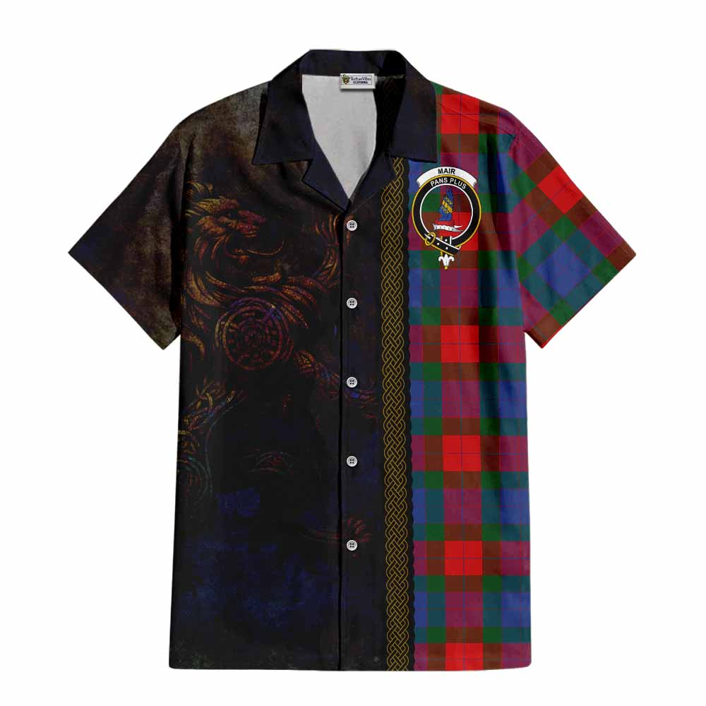 Mar Tartan Family Crest Hawaiian Shirt Alba Gu Brath Be Brave Lion Ancient Style Kid - Tartan Vibes Clothing