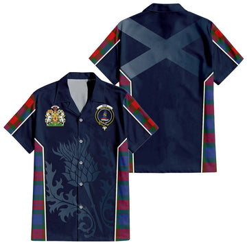 Mar Tartan Hawaiian Shirt with Family Crest and Scottish Thistle Vibes Sport Style Kid - Tartan Vibes Clothing