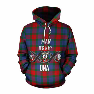 Mar Tartan Cotton Hoodie with Family Crest DNA In Me Style Pullover Hoodie XS - Tartan Vibes Clothing