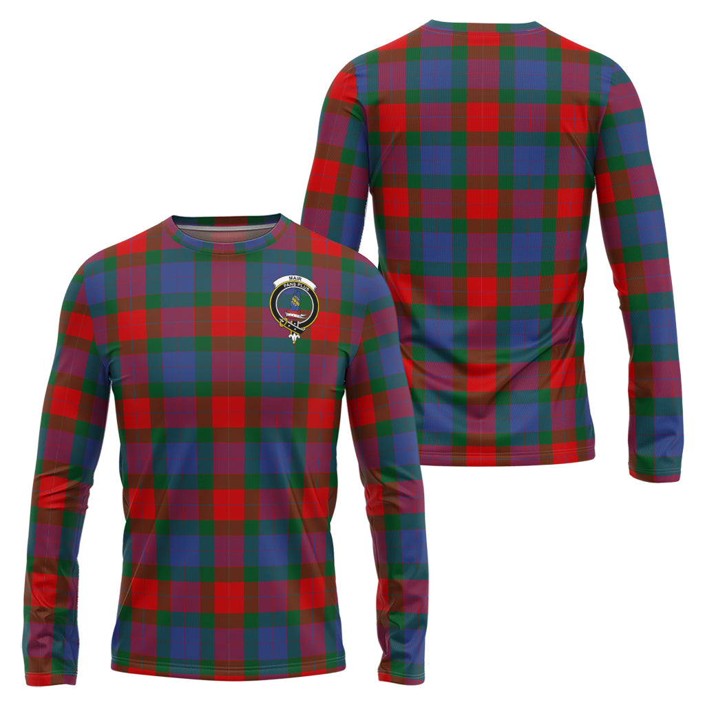 Mar Tartan Long Sleeve T-Shirt with Family Crest Unisex - Tartan Vibes Clothing