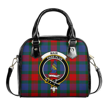 Mar Tartan Shoulder Handbags with Family Crest One Size 9*21*24 cm (3.54*8.27*9.45 inches) - Tartan Vibes Clothing