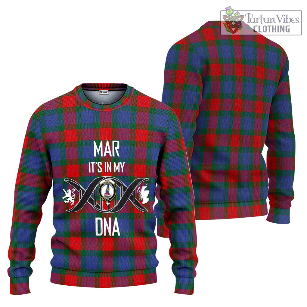 Mar Tartan Ugly Sweater with Family Crest DNA In Me Style Unisex - Tartan Vibes Clothing