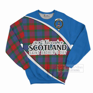 Mar Family Crest Tartan Sweatshirt Celebrate Saint Andrew's Day in Style Unisex - Tartan Vibes Clothing