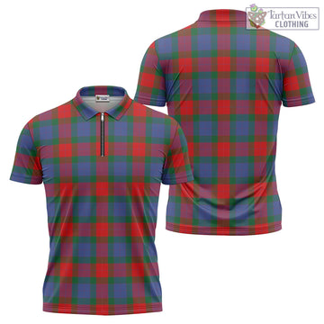 Mar Tartan Zipper Polo Shirt Unisex - Tartan Vibes Clothing
