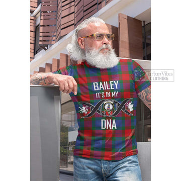 Mar Tartan Cotton T-shirt with Family Crest DNA In Me Style Men's Shirt - Tartan Vibes Clothing