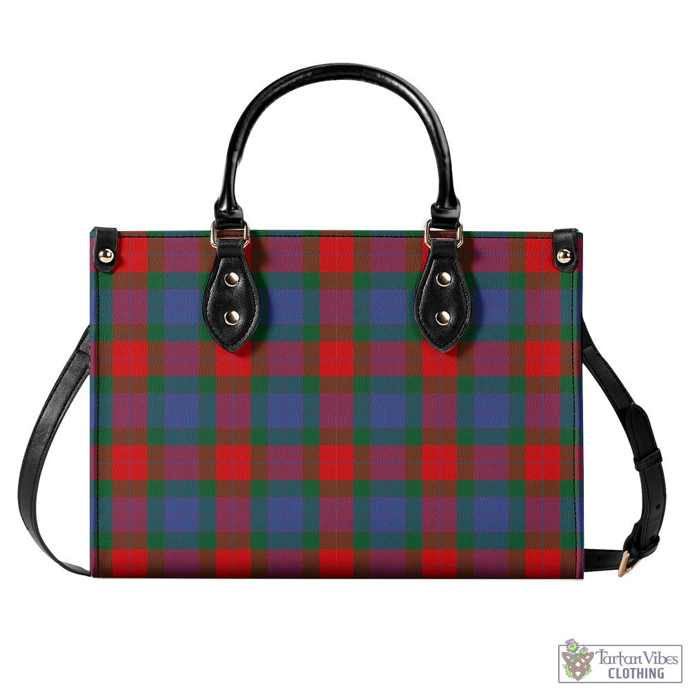 Mar Tartan Luxury Leather Handbags L - Tartan Vibes Clothing