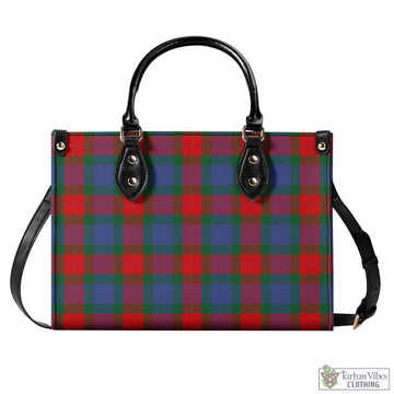 Mar Tartan Luxury Leather Handbags L - Tartan Vibes Clothing