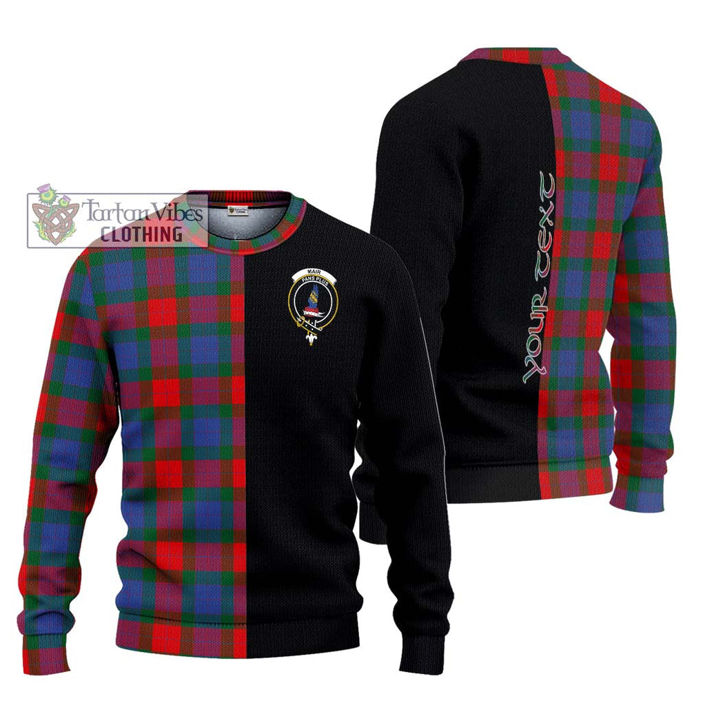 Mar Tartan Ugly Sweater with Family Crest and Half Of Me Style Unisex - Tartan Vibes Clothing