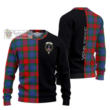 Mar Tartan Ugly Sweater with Family Crest and Half Of Me Style Unisex - Tartan Vibes Clothing