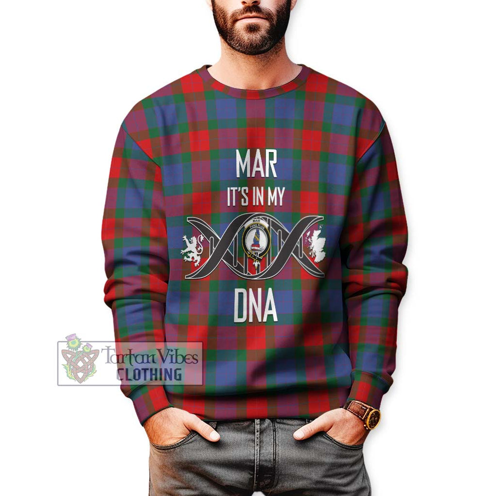 Mar Tartan Sweatshirt with Family Crest DNA In Me Style Unisex - Tartan Vibes Clothing