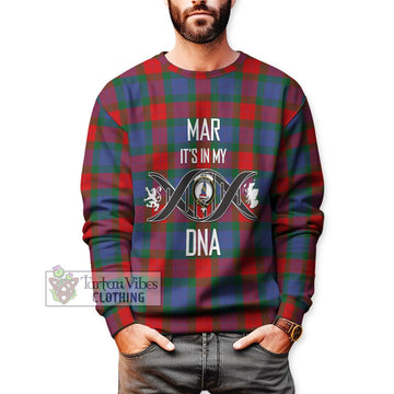 Mar Tartan Sweatshirt with Family Crest DNA In Me Style Unisex - Tartan Vibes Clothing
