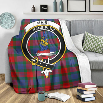 Mar Tartan Blanket with Family Crest X-Large 59 x 79 inches 150 x 200 cm - Tartan Vibes Clothing