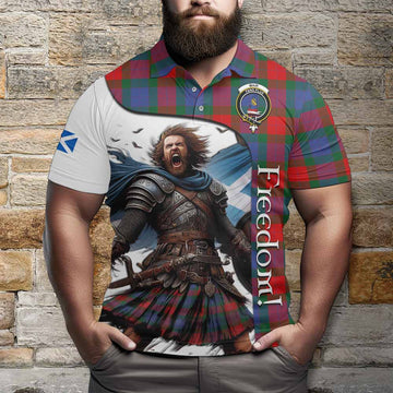 Mar Crest Tartan Polo Shirt Inspired by the Freedom of Scottish Warrior Kid - Tartan Vibes Clothing